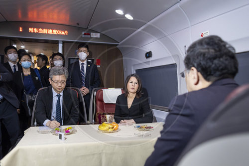 Aussenministerin Baerbock in China