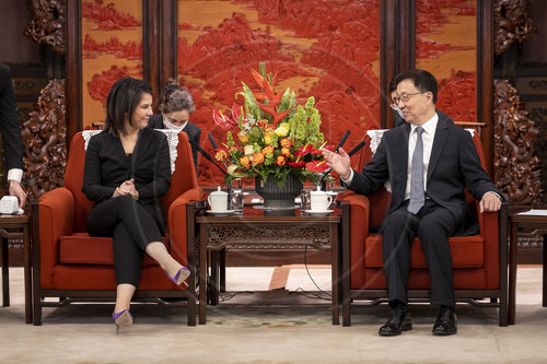 Aussenministerin Baerbock in China