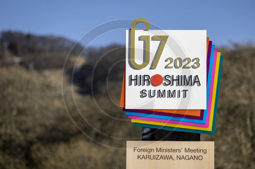 Treffen der G7-Aussenministerinnen und Aussenminister in Japan
