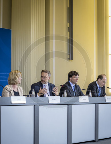 BM Lindner Videokonferenz mit europaeischen FinanzministerInnen