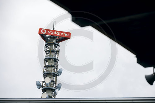 Vodafone Funkmast, Mobilfunkmast, Mobilfunksendeanlage, Mobilfunkantenne