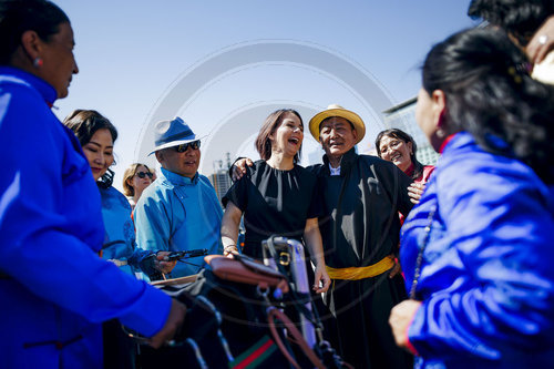 BMin Baerbock besucht die Mongolei