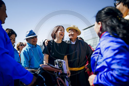 BMin Baerbock besucht die Mongolei