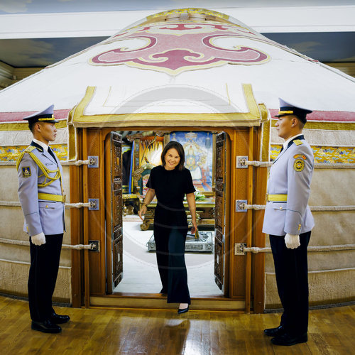 BMin Baerbock besucht die Mongolei