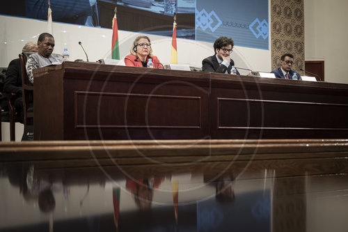 Bundesentwicklungshilfeministerin Svenja Schulze zur  Generalversammlung der Sahel-Allianz in Mauretanien