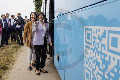 Aussenministerin Baerbock auf Deutschlandreise