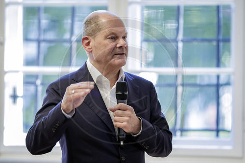Olaf Scholz in Beeskow