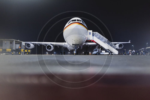 Defektes Regierungsflugzeug A340