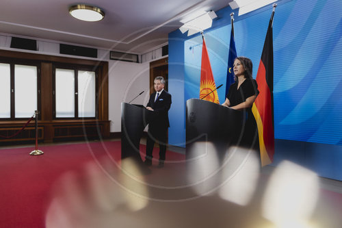 Aussenministerin Baerbock trifft Zheenbek Kulubajev
