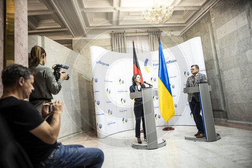 Annalena Baerbock (Buendnis 90/Die Gruenen), Bundesaussenministerin, besucht am 11.09.2023 die Ukraine