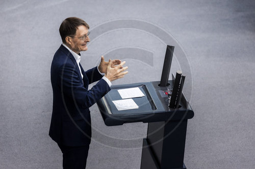 Haushaltsdebatte im Deutschen Bundestag