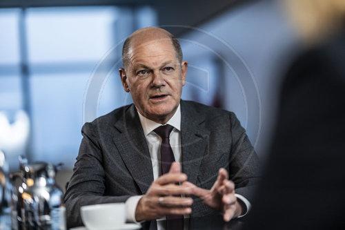 Bundeskanzler Olaf Scholz Interview