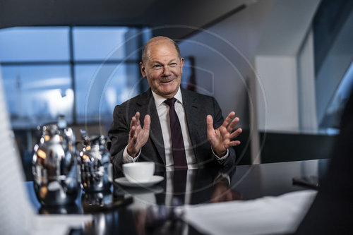 Bundeskanzler Olaf Scholz Interview