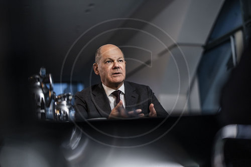 Bundeskanzler Olaf Scholz Interview