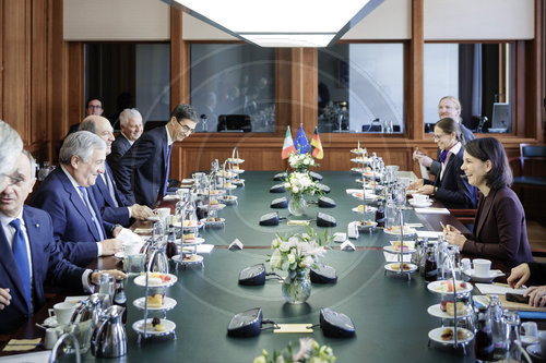 BMin Baerbock trifft AM ITA Tajani