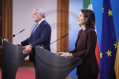 BMin Baerbock trifft AM ITA Tajani