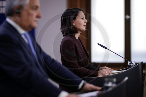 BMin Baerbock trifft AM ITA Tajani