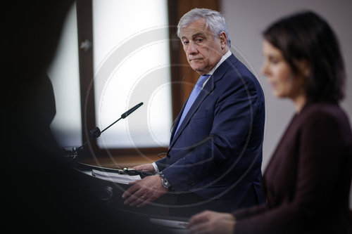 BMin Baerbock trifft AM ITA Tajani