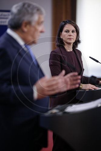 BMin Baerbock trifft AM ITA Tajani