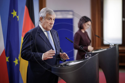 BMin Baerbock trifft AM ITA Tajani