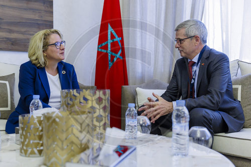 Svenja Schulze auf der Weltbank Jahrestagung