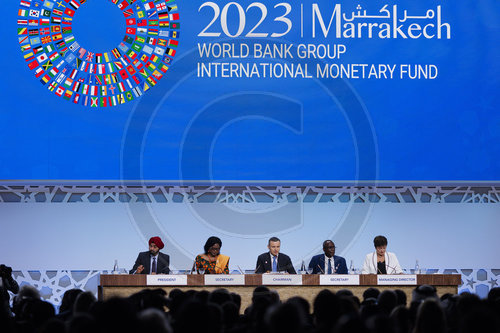 Weltbanktreffen in Marrakech
