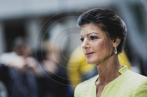 Pressekonferenz zur Gruendung des Vereins Buendnis Sahra Wagenknecht