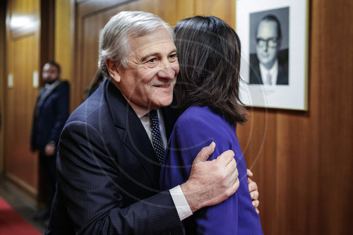 BMin Baerbock trifft AM ITA Tajani