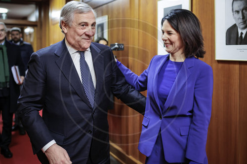 BMin Baerbock trifft AM ITA Tajani