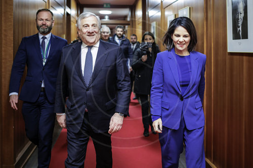 BMin Baerbock trifft AM ITA Tajani