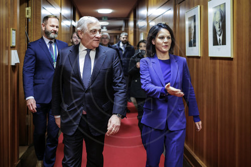 BMin Baerbock trifft AM ITA Tajani