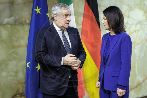 BMin Baerbock trifft AM ITA Tajani