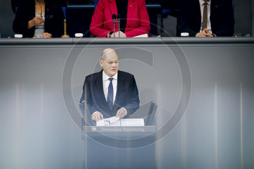 Regierungserklaerung Scholz