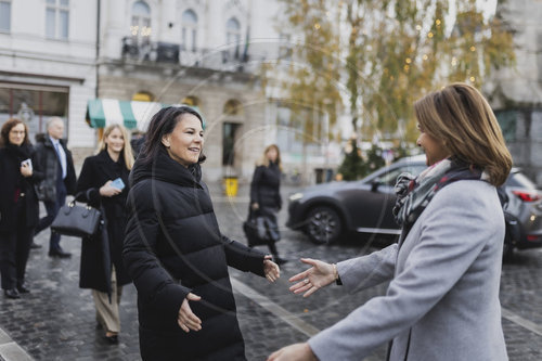 Aussenministerin Baerbock in Slowenien