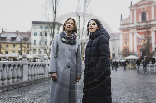 Aussenministerin Baerbock in Slowenien