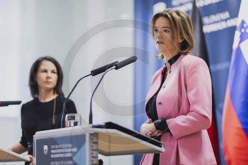 Aussenministerin Baerbock in Slowenien
