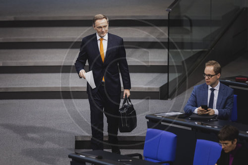 Christian Lindner im Deutschen Bundestag