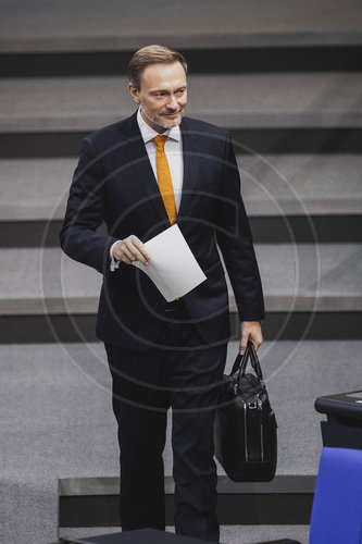 Christian Lindner im Deutschen Bundestag