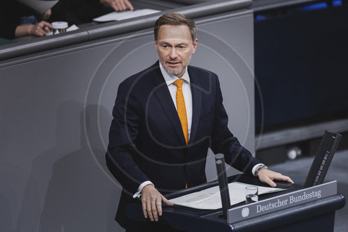 Christian Lindner im Deutschen Bundestag