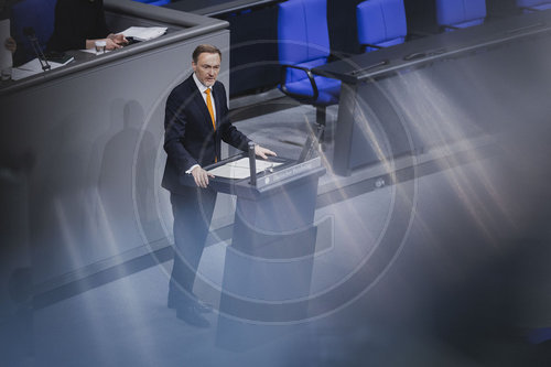 Christian Lindner im Deutschen Bundestag