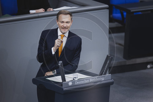 Christian Lindner im Deutschen Bundestag