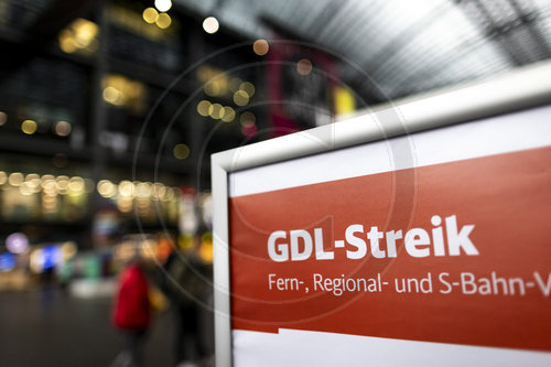 Bahn-Streik der GDL