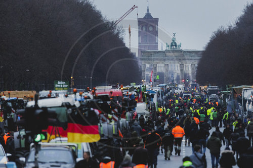 Bauern-Proteste in Berlin