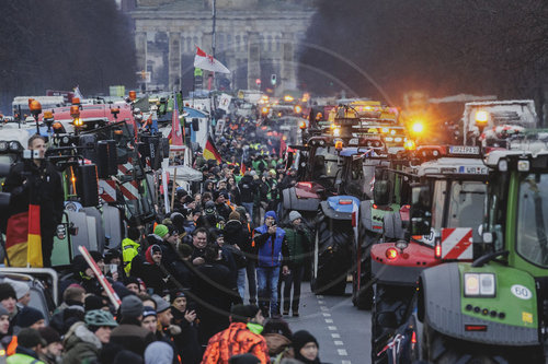 Bauern-Proteste in Berlin
