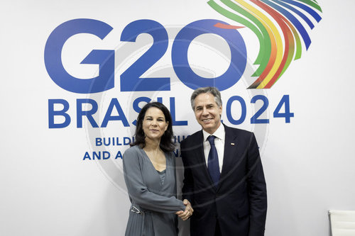 G20 Aussenminister:innen in Rio de Janeiro