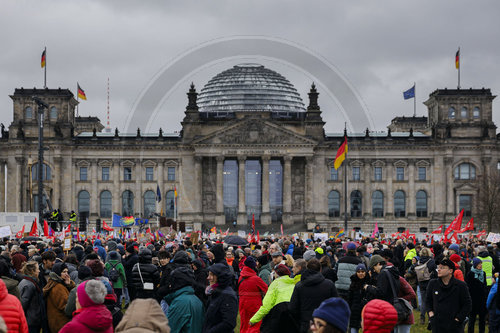Demonstrate Against Right-Wing Extremism In Berlin