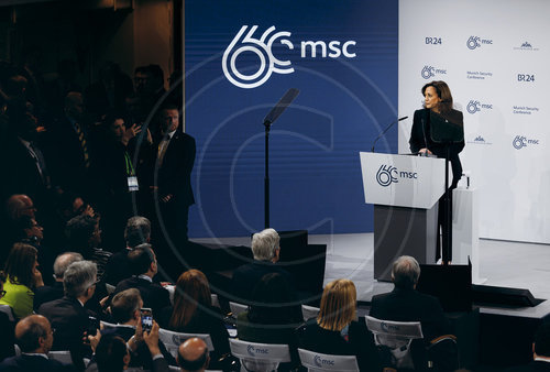 Kamala Harris auf der Muenchner Sicherheitskonferenz