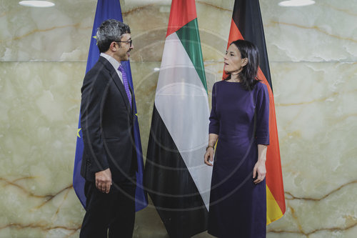 Annalena Baerbock trifft Scheich Abdullah bin Zayed Al Nahyan