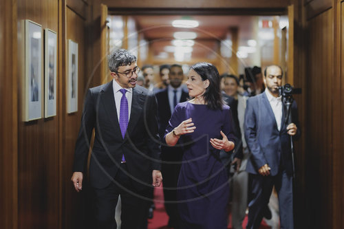 Annalena Baerbock trifft Scheich Abdullah bin Zayed Al Nahyan