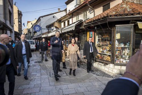 Reise BM Baerbock nach Bosnien-Herzegowina